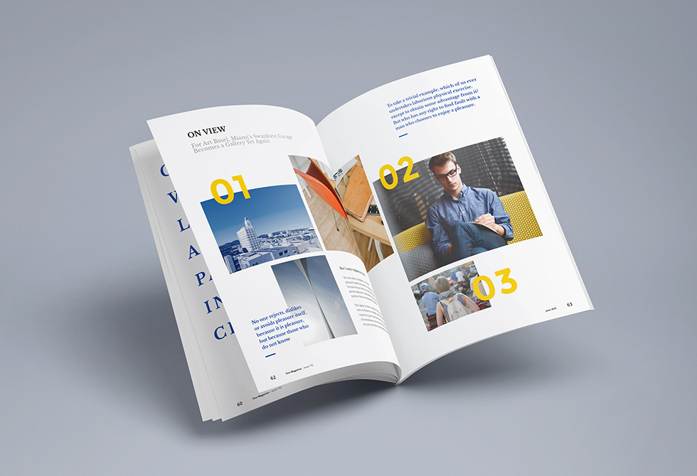 Photorealistic Magazine MockUp