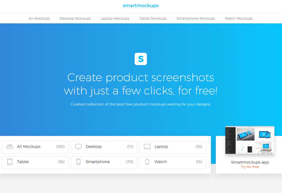 Сервис по созданию мокапов smartmockups