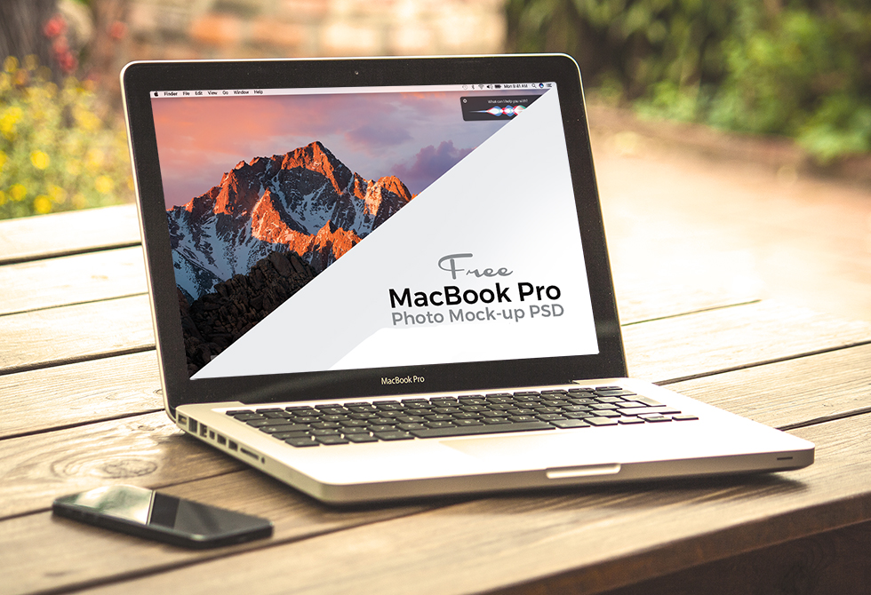 Мокап Apple MacBook Pro