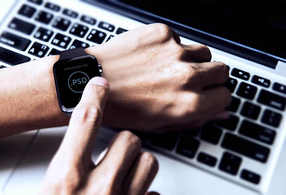 Apple watch mockup