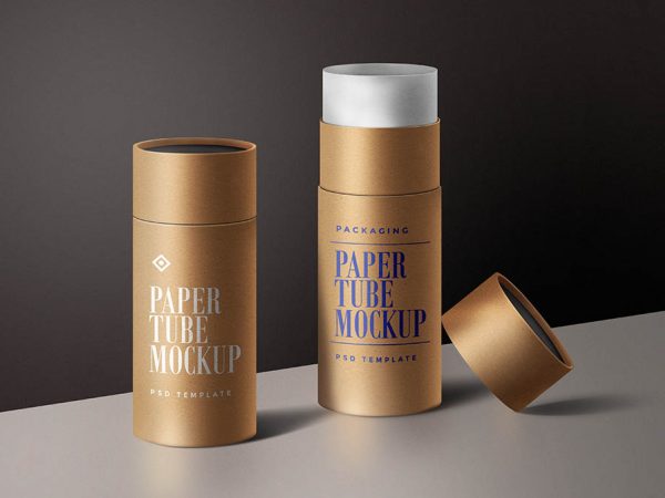 Paper Tube Mockup