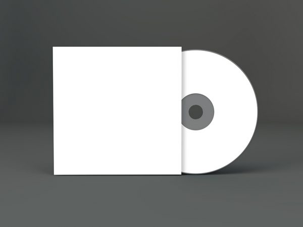 Мокап обложки CD