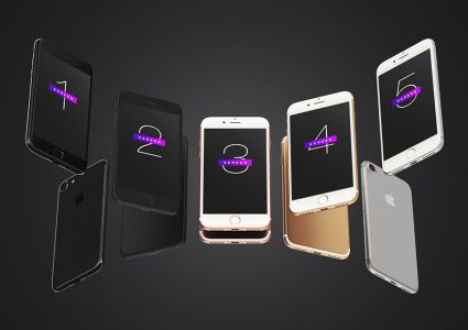 Мокап Iphone 7