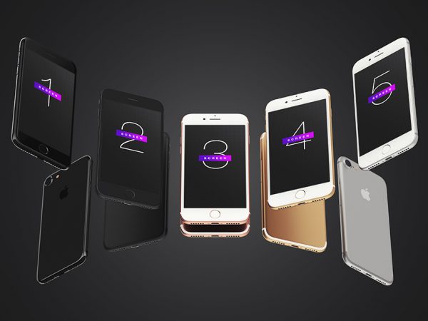 Мокап Iphone 7