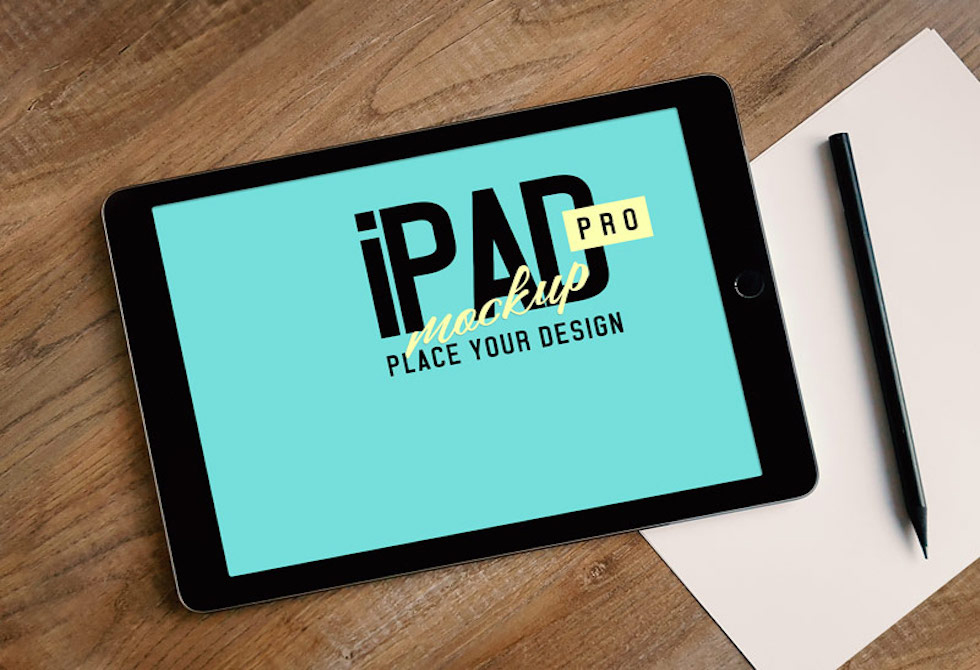Мокап Apple iPad Pro