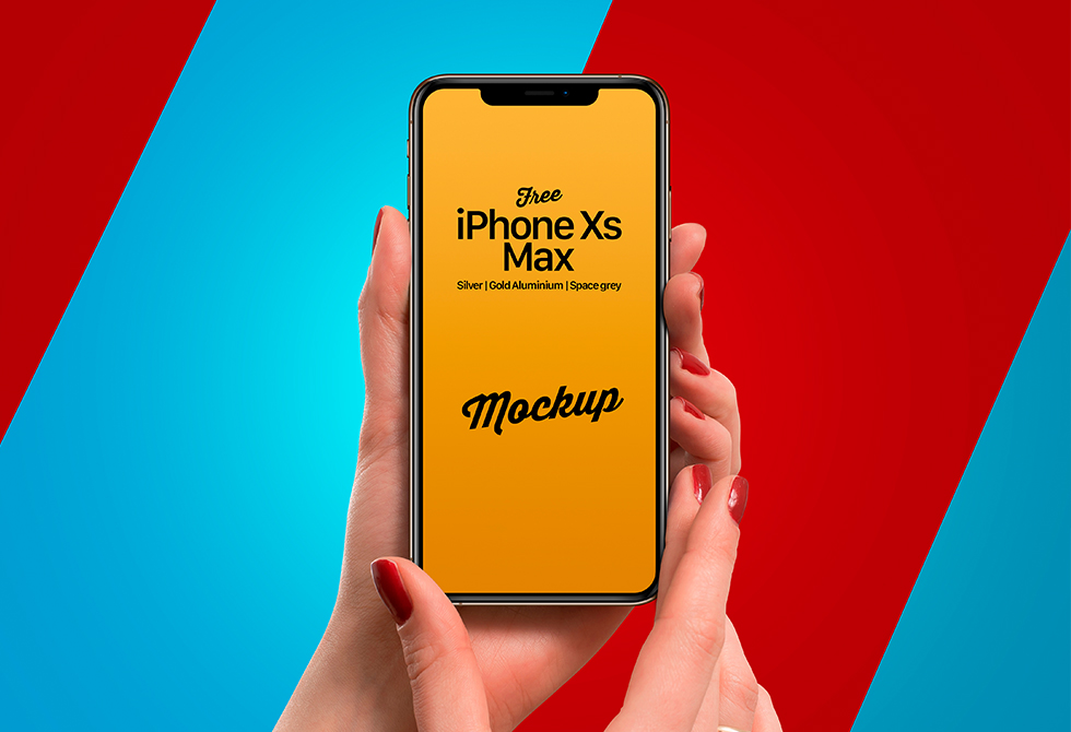 Мокап iPhone Xs Max