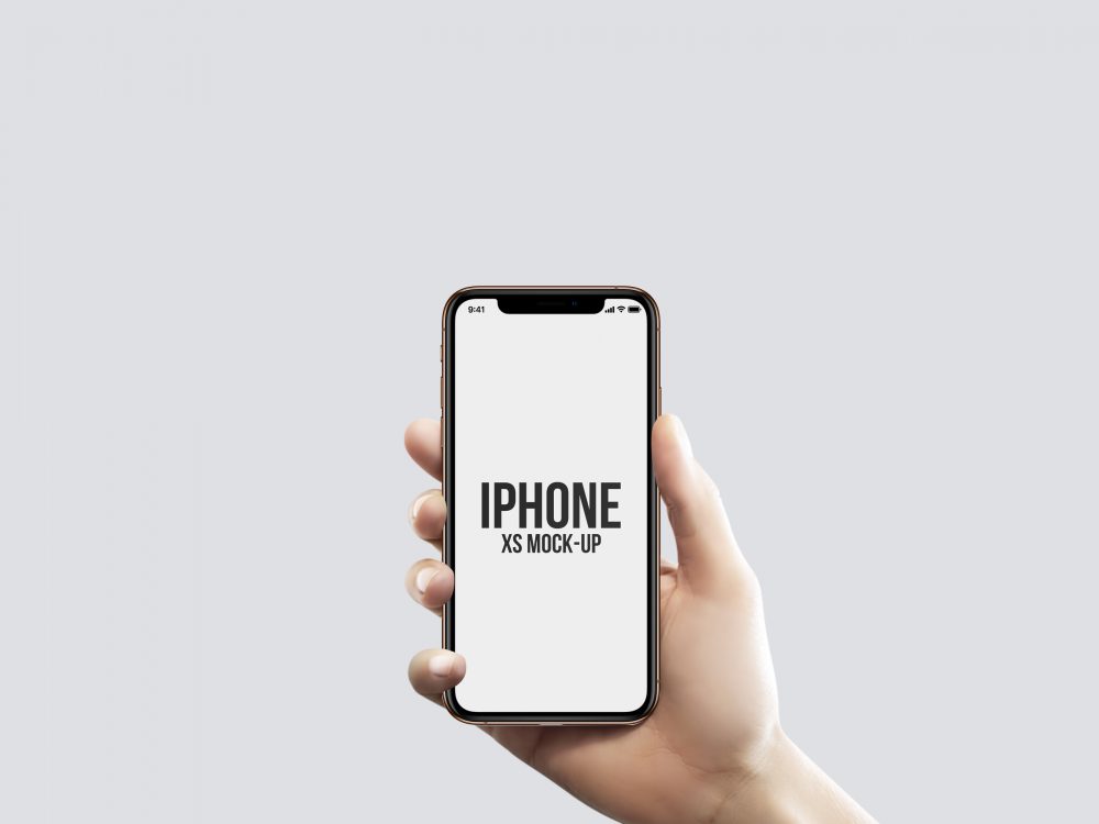 Мокап IPhone XS