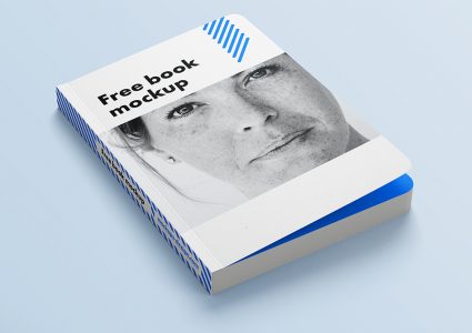 Мокап обложки книги